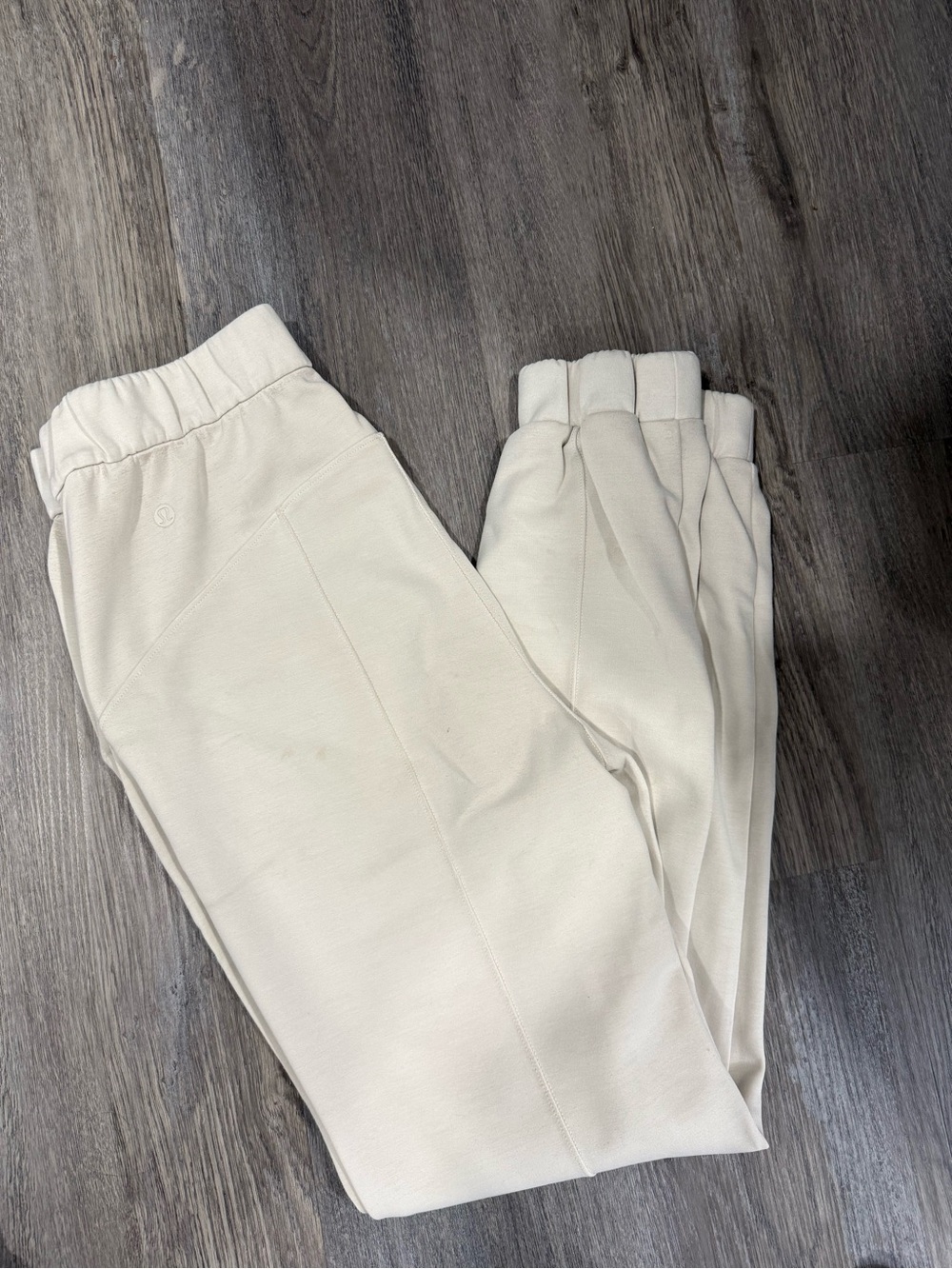 lululemon athletica Cream softstreme joggers